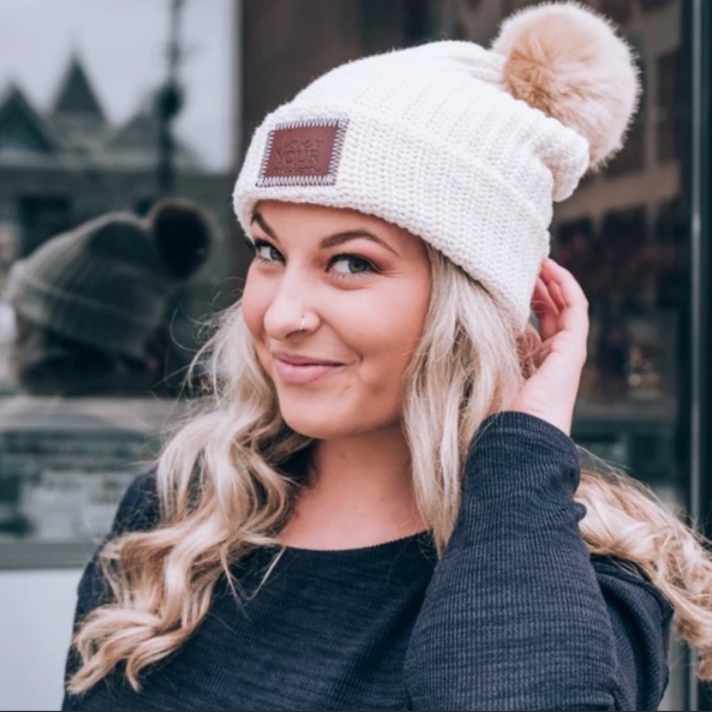 LOVE YOUR MELON POM POM BEANIE